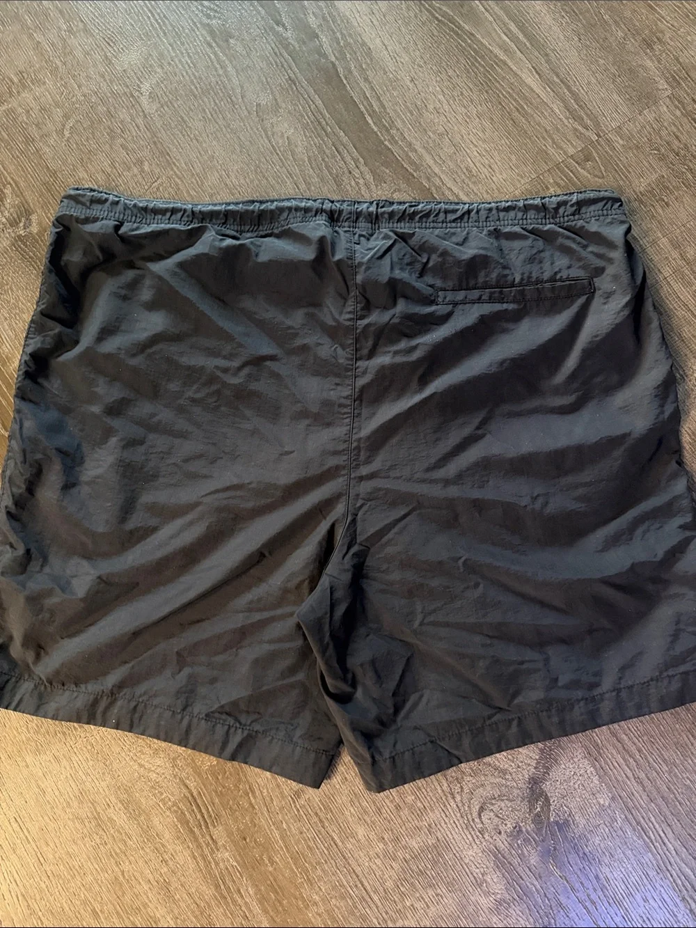 PLAYBOY Black Men’s Swim Trunks with Bunny Logo